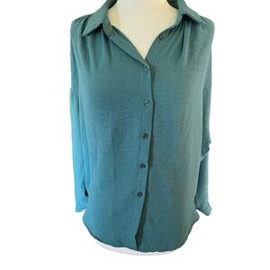 Jodifl Teal Button Down